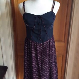 Urban Outfitters By Corpus Bustier Floral Dress